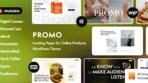 Promo v1.7.0 Landing Pages for Online Products WordPress Theme