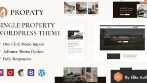 Propaty (v1.3) Single Property WordPress Theme