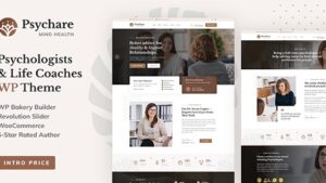 Psychare v1.3.0 WordPress Theme for Psychologists & Life Coaches