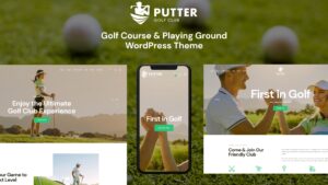 Putter v1.20.0 Golf Course & Playing Ground WordPress Theme