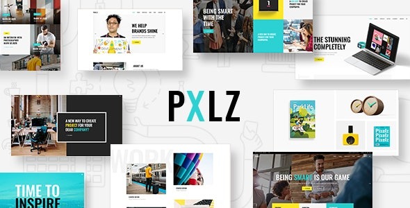Pxlz (v1.7.0) Creative Design Agency Theme