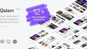 Qalam (v2.3.0) NewsPaper and Magazine WordPress Theme
