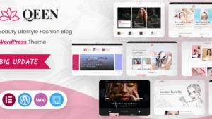 Qeen v1.1.0 Fashion Lifestyle Blog WordPress Theme