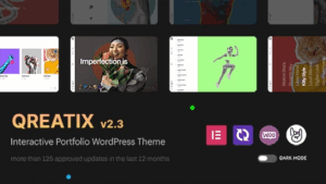 Fixed* Qreatix v2.4.1 Interactive Portfolio WordPress Theme