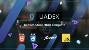 Quadex v1.0 Drones Store Html Template