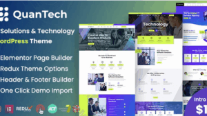 Quantech (v1.2.0) IT Solutions & Technology WordPress Theme