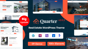 Quarter Real Estate WordPress Theme 10.01.2024