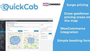 QuickCab v1.3.5 WooCommerce Taxi Booking Plugin