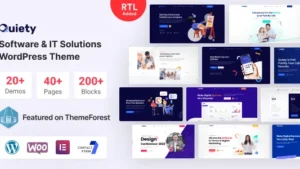 Quiety (v6.4.0) Software & IT Solutions WordPress Theme