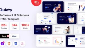 Quiety (v6.2.0) Software & IT Solutions HTML Template