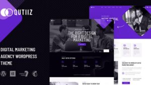 Qutiiz (v1.3.0) Digital Marketing Agency WordPress Theme
