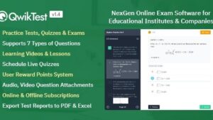 QwikTest v1.4.1 script for online exams