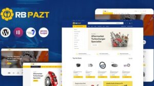 RBpazt (v2.2.5) Auto Parts WooCommerce Theme