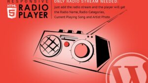 Radio Player Shoutcast & Icecast v4.4.8 WordPress Plugin