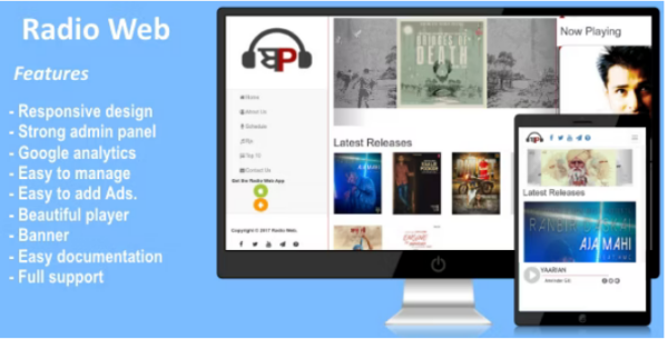 Radio Web PHP Script v2.0