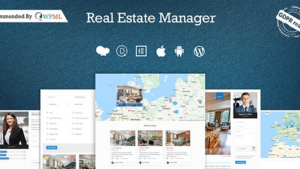 Real Estate Manager Pro (v12.7.1) WordPress Plugin [Activated]