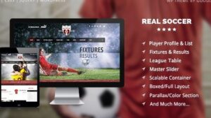 Real Soccer v.2.5.6 - Sport Clubs Responsive WP Theme