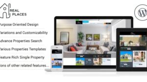 RealPlaces (v1.9.8) Estate Sale and Rental WordPress Theme