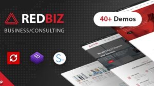 RedBiz (v1.2.9) Finance & Consulting Multi-Purpose WordPress Theme