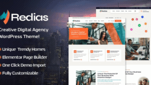 Redias v1.0.3 Creative Digital Agency WordPress Theme