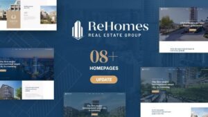 Rehomes v2.0.8 Real Estate Group WordPress Theme