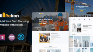 Rekon v1.0.16 Construction WordPress Theme