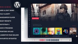 Rekord v1.5.2 - Ajaxify Music - Events - Podcasts Multipurpose WP Theme + HTML