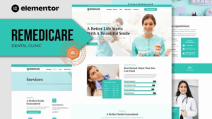 Remedicare - Dentist & Dental Clinic Template Kit