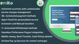 Remito v5.0 online money transfer script