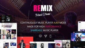 Remix Music and Radio Theme v3.9.10