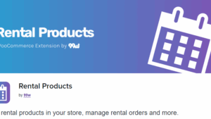 WooCommerce Rental Products v5.4.0 [by 99w]