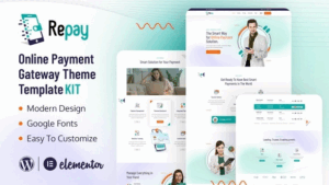 Repay - Payment Gateway Elementor Template Kit
