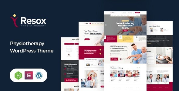 Resox (v1.9) Physiotherapy WordPress Theme