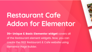 Restaurant & Cafe Addon for Elementor (PRO) v1.6.4