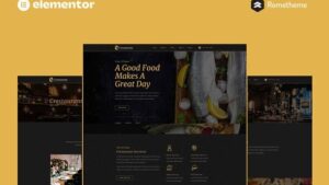 Crestaurant - Elegant Restaurant Pro Full Site Elementor Template Kit
