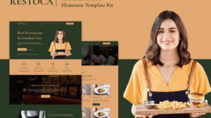 Restoca - Restaurant & Cafe Elementor Template Kit