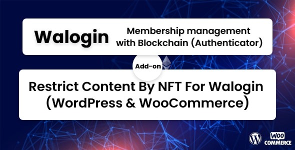 Restrict Content By NFT For Walogin v1.0.3