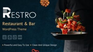 Restro (v2.3) Restaurant & Bar WordPress Theme