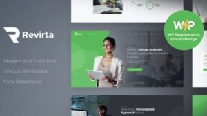 Revirta (v2.8.0) Personal Virtual Assistant & Secretary WordPress Theme