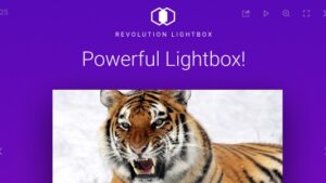 Revolution Lightbox Wordpress Plugin v3.0