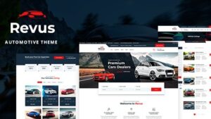 Revus (v2.6.5) Automotive & Car Rental WordPress Theme