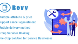 Revy (v2.1) WordPress booking system for repair service industries