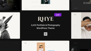 Rhye (v4.0.4) AJAX Portfolio WordPress Theme