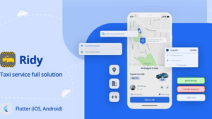 Ridy Flutter v3.1.12 Full Taxi solution (Activated**)