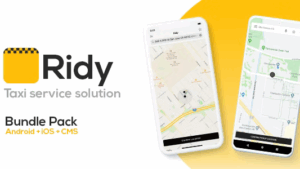 Ridy v4.1.0 - Taxi Application Android + Dashboard