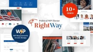 Right Way v4.0.8 Election Campaign and Political Candidate WordPress Theme