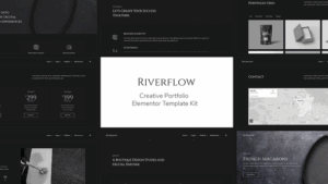 Riverflow - Creative Portfolio Elementor Template Kit