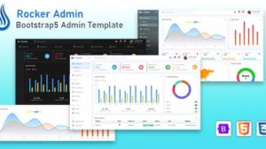 Rocker v2.1 Bootstrap 5 Admin Dashboard Template