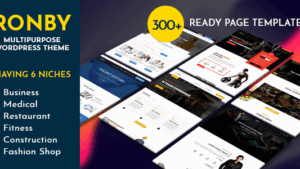 Ronby (v6.1.6) 6 Niche Business Multi-Purpose WordPress Theme