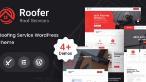 Roofer v1.0.0 Roofing Services WordPress Theme + RTL